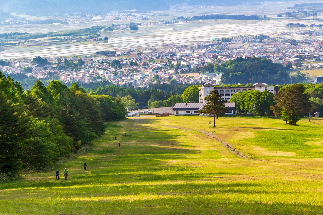 磐梯山域の風景
